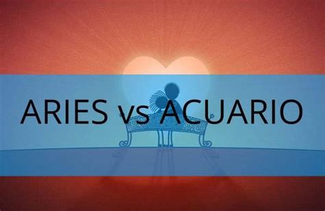 hombre aries mujer acuario